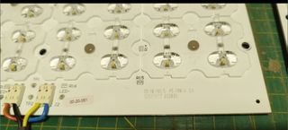 2 modulos o placas de luces led