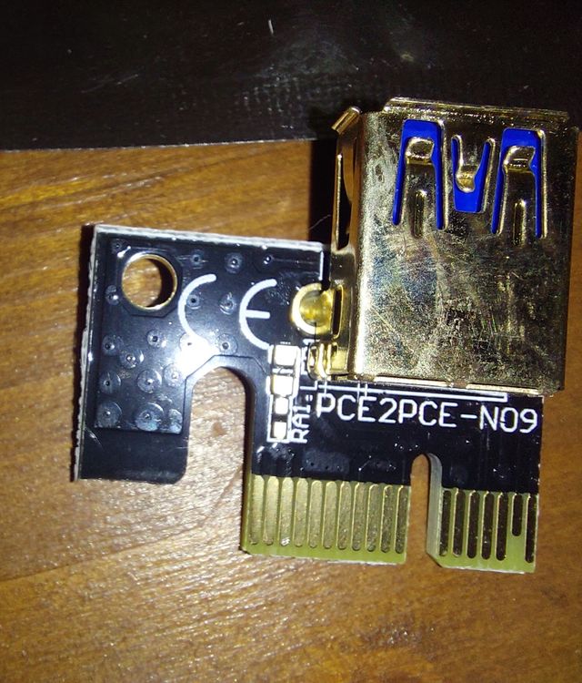 NUEVO Extension de PCIe.          Pack de 6