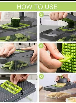 Cortador de verduras mandolina