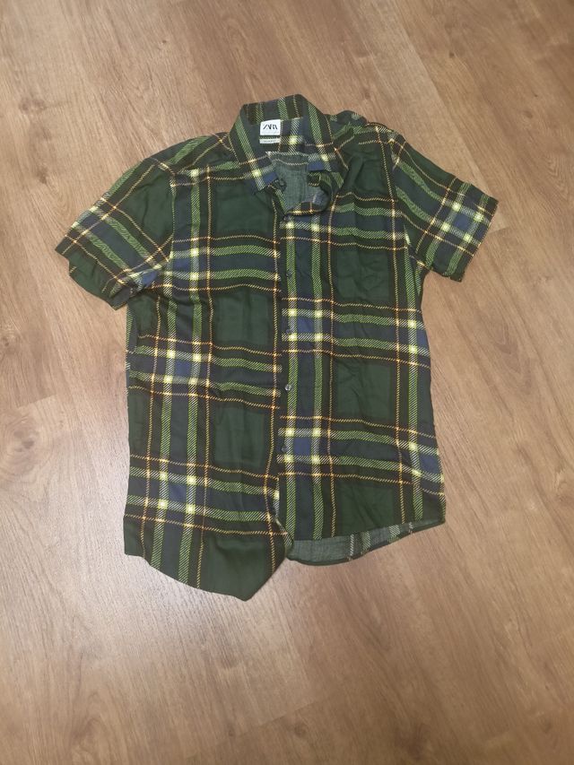 Camisa manga corta Zara