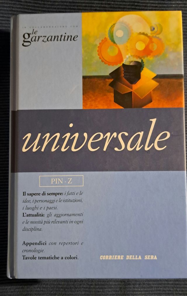 Le Garzantine - dizionari enciclopedie 4 volumi