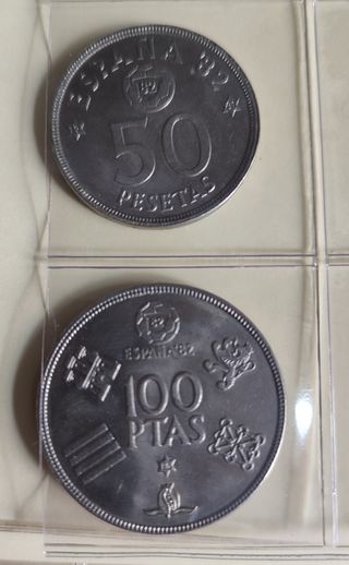 Monedas Mundial España 82