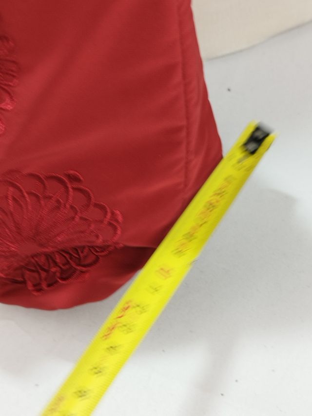 Bolso desigual hombro rojo