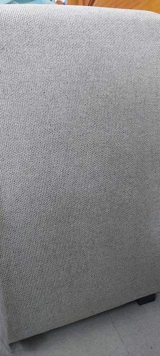 Sofá cama 3 plazas con chaise longe gris claro