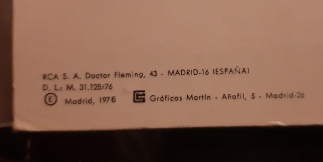 Vinilo David Bowie 1976