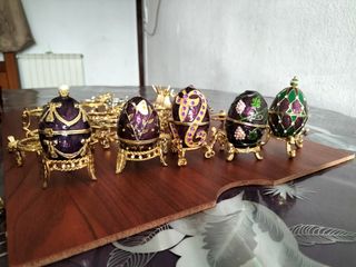 Uova e portagioie Faberge
