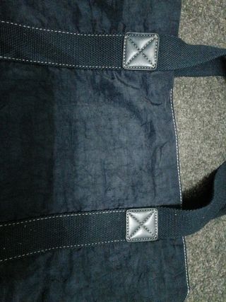 Bolso grande azul oscuro