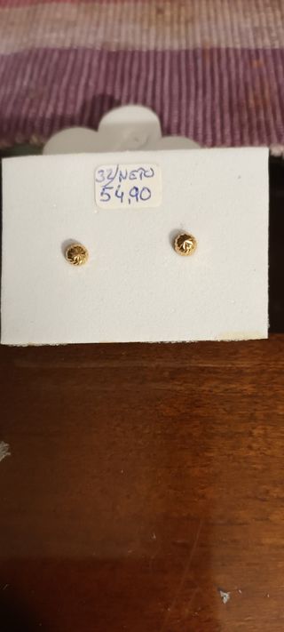 Pendientes de oro desde 42 90 a 109,90