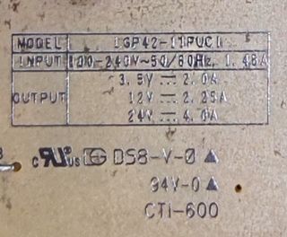 Fuente alimentación TV LG EAX64127301/9