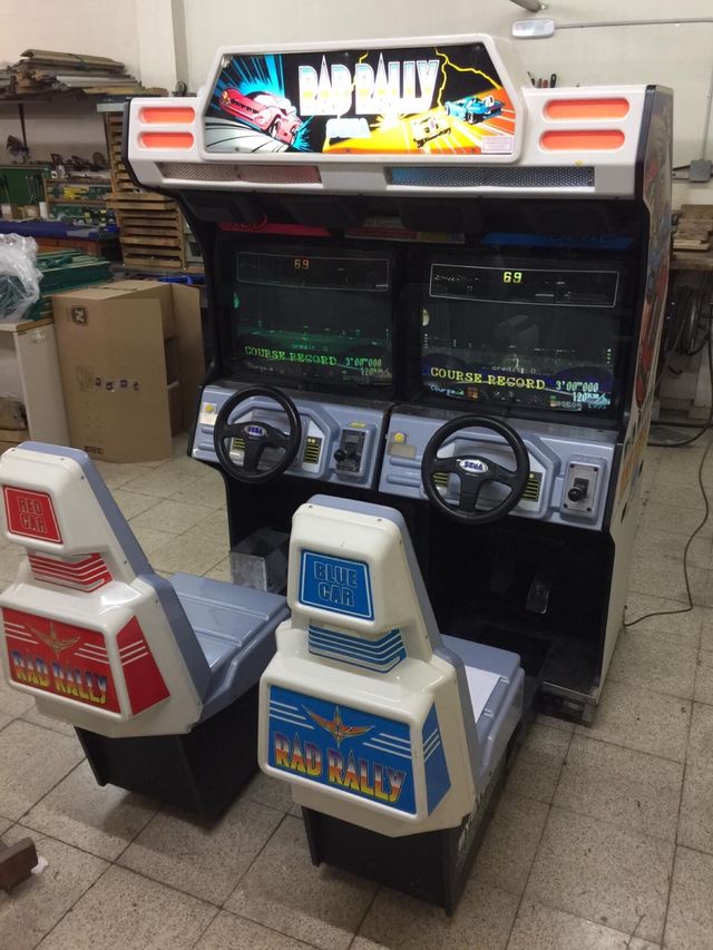 RECREATIVA RAD RALLY SEGA