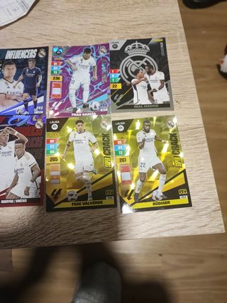 Real Madrid Adrenalyn especiales 