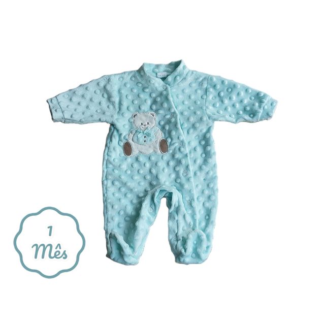 Babygrow Verde Água 1 mês