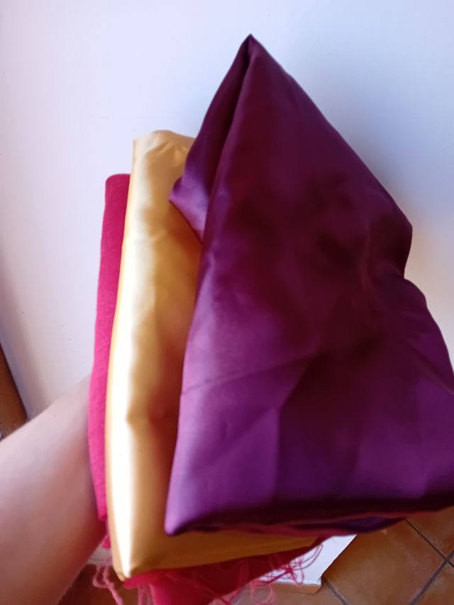 Set scampoli tessuto