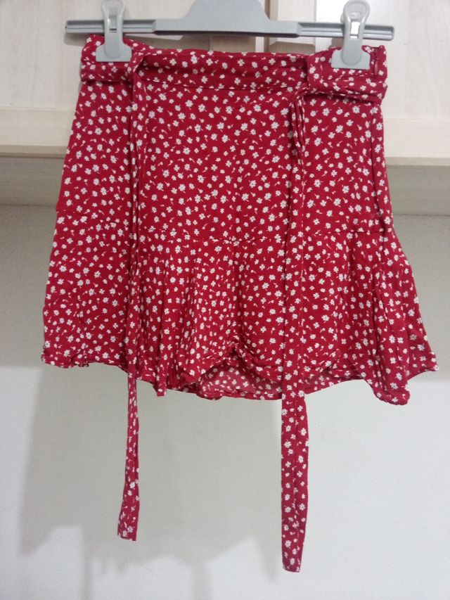 Falda pantalón Zara