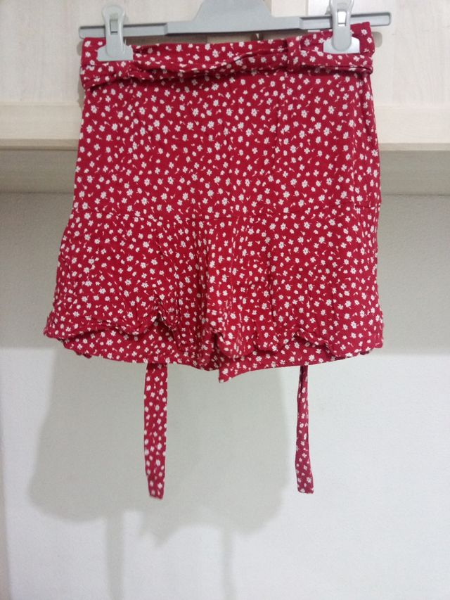 Falda pantalón Zara