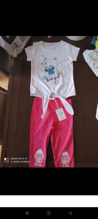 Lote ropa niña 5-6 años