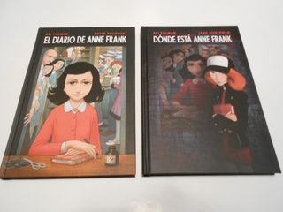 2 comics nuevos: diario de Anne Frank...