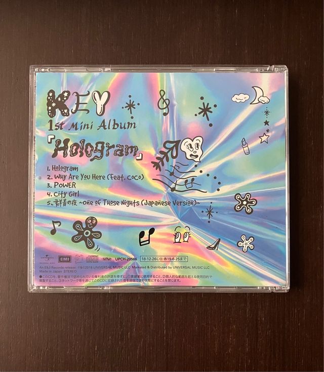 Key Hologram Japan album CD jpop