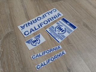 Pegatinas bh California primera serie