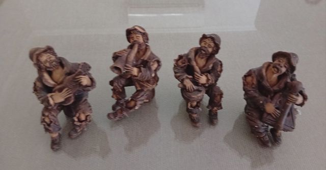 4 MUSICISTI IN TERRACOTTA