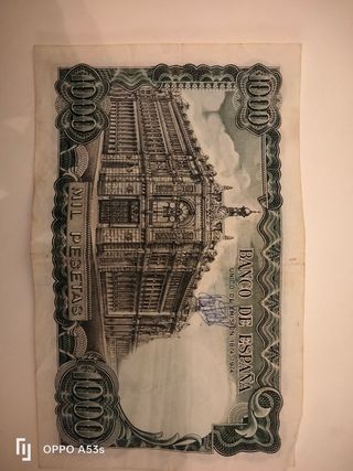 Billetes de pesetas