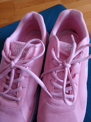 Zapatillas deporte rosas talla 40