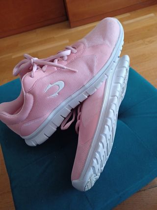 Zapatillas deporte rosas talla 40