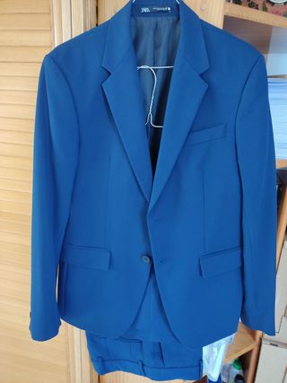 Traje chico azul marino 