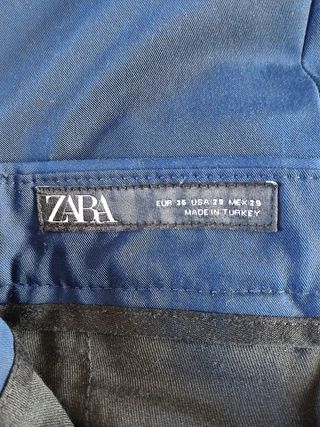 Traje chico azul marino 