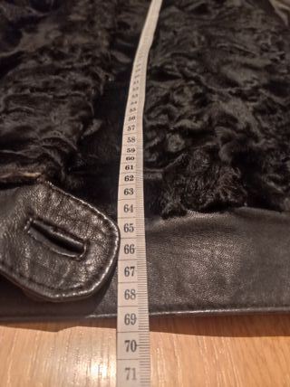 Cazadora mujer cuero. Talla S-M