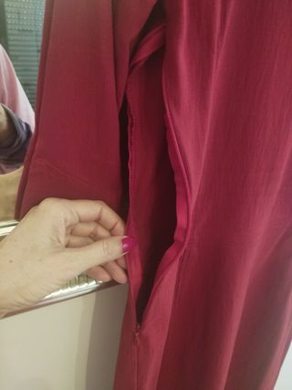 Vestido rojo Zara Basic