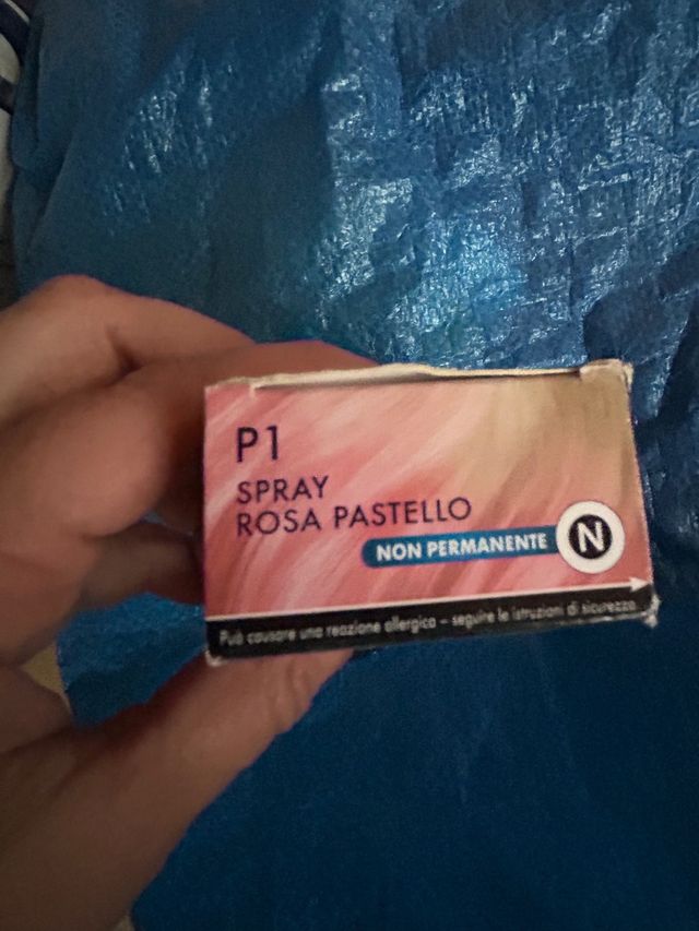 schwarzkopf palette  P1 SPRAY ROSA PASTELLO