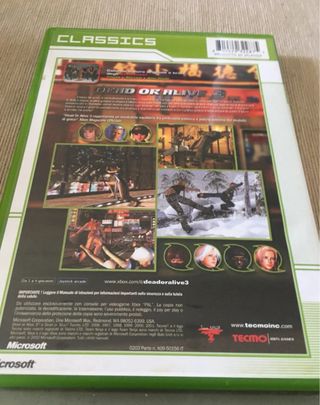 Dead or alive 3  - XBOX 