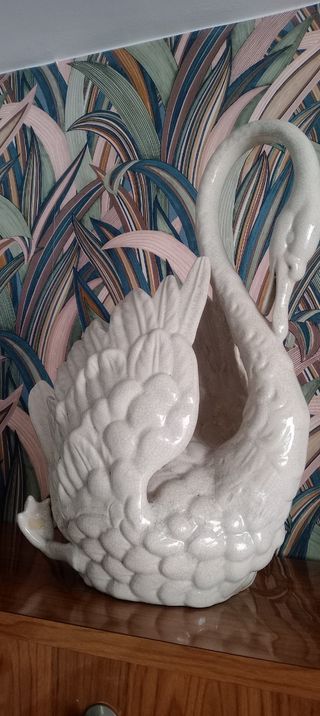 Cisne cerámica Manises