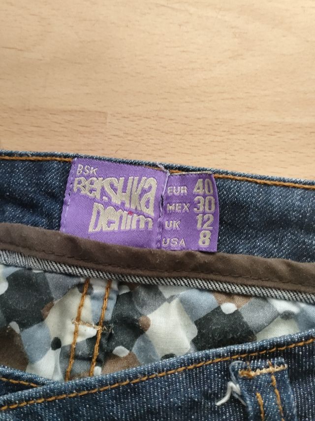 Pantalón vaquero campana