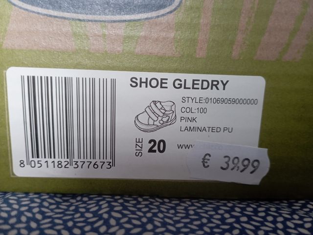 Scarpe chicco nuove
