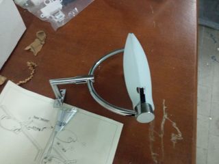 Lampada direzionabile opalino 