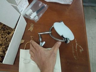 Lampada direzionabile opalino 