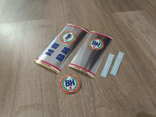 Pegatinas para bh paseo cromadas