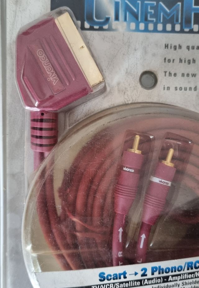 CAVO 2 Phono/RCA A Scart 5 MT