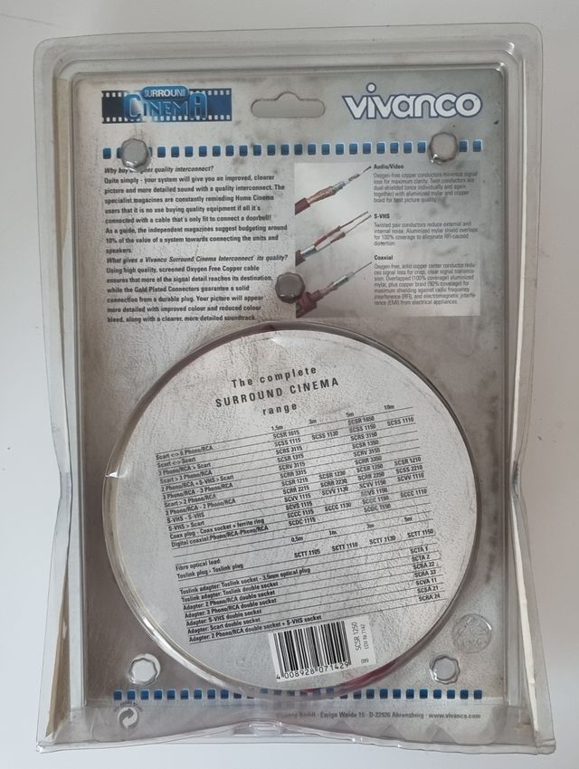 CAVO 2 Phono/RCA A Scart 5 MT