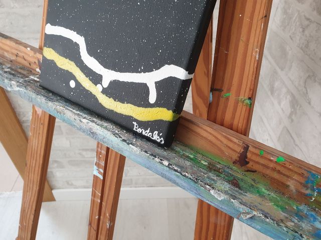 Cuadro Lienzo Estela Nocturna