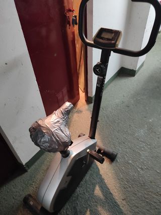 Bicicleta estática.