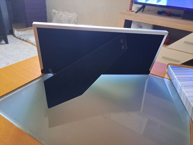 Marco fotos plateado nuevo