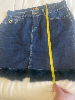 Falda vaquera