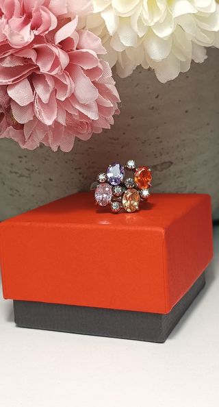 Anillo plata 925 T 12 (ajustable)