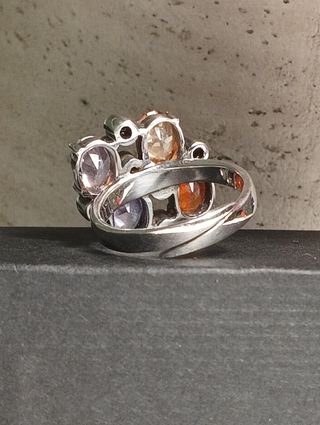 Anillo plata 925 T 12 (ajustable)