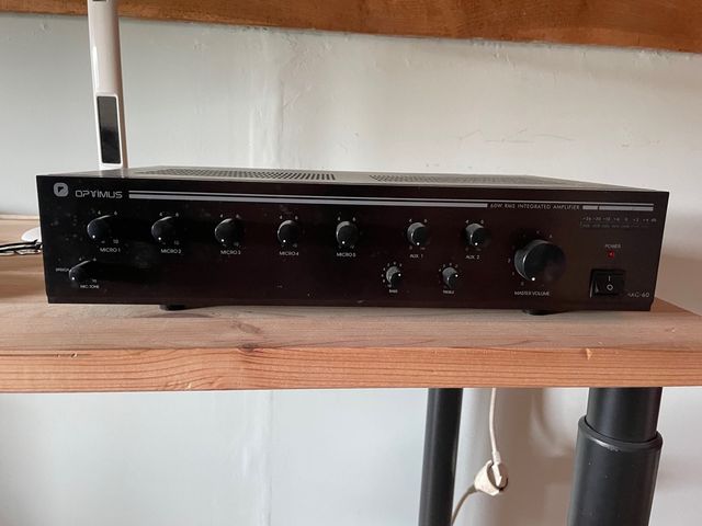 Amplificador Optimus AXC-60. 60W RMS