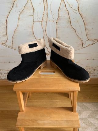 Botines negros