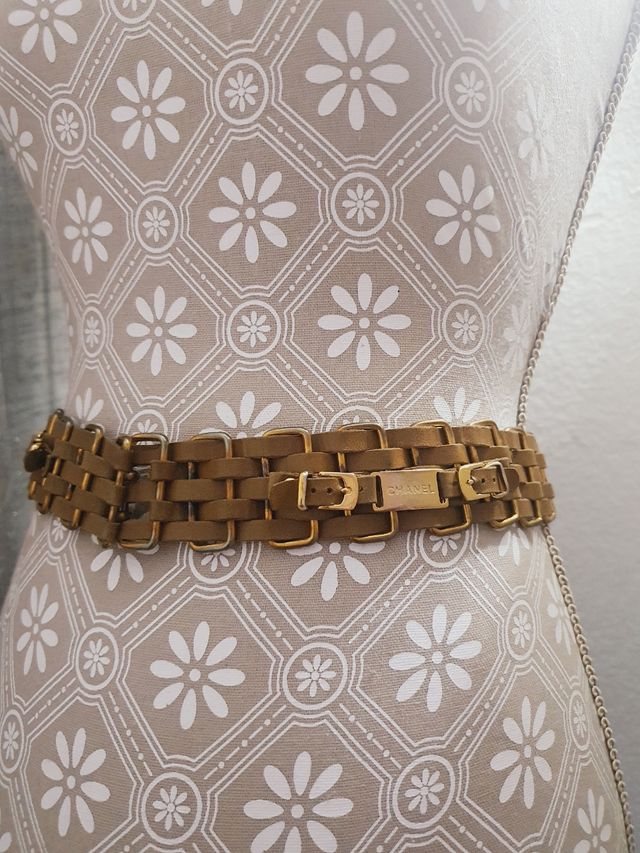 Cinturón chanel vintage original
